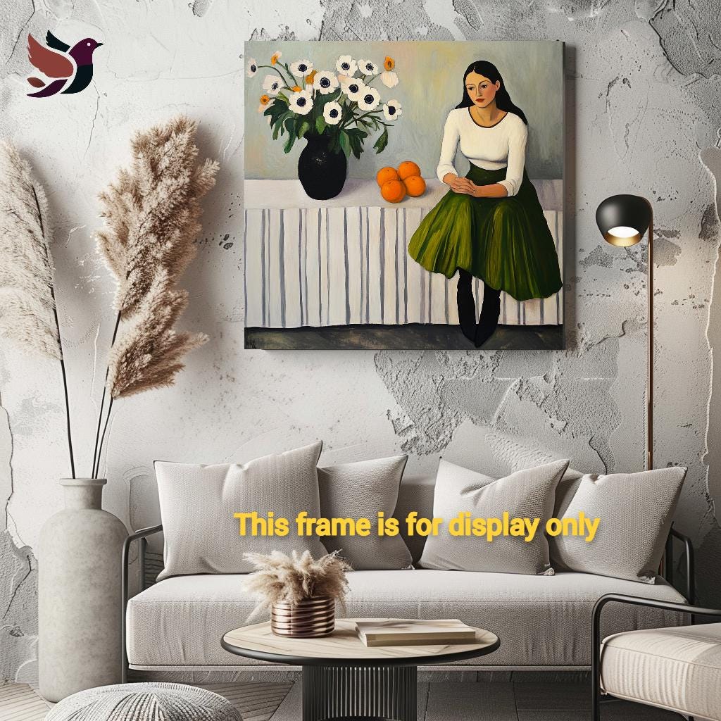 Henri Matisse style Woman On Couch