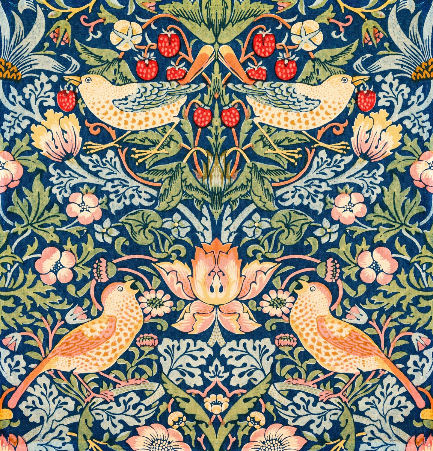 William Morris Paint by Numbers Premium Kit Strawberry Thief, William Morris