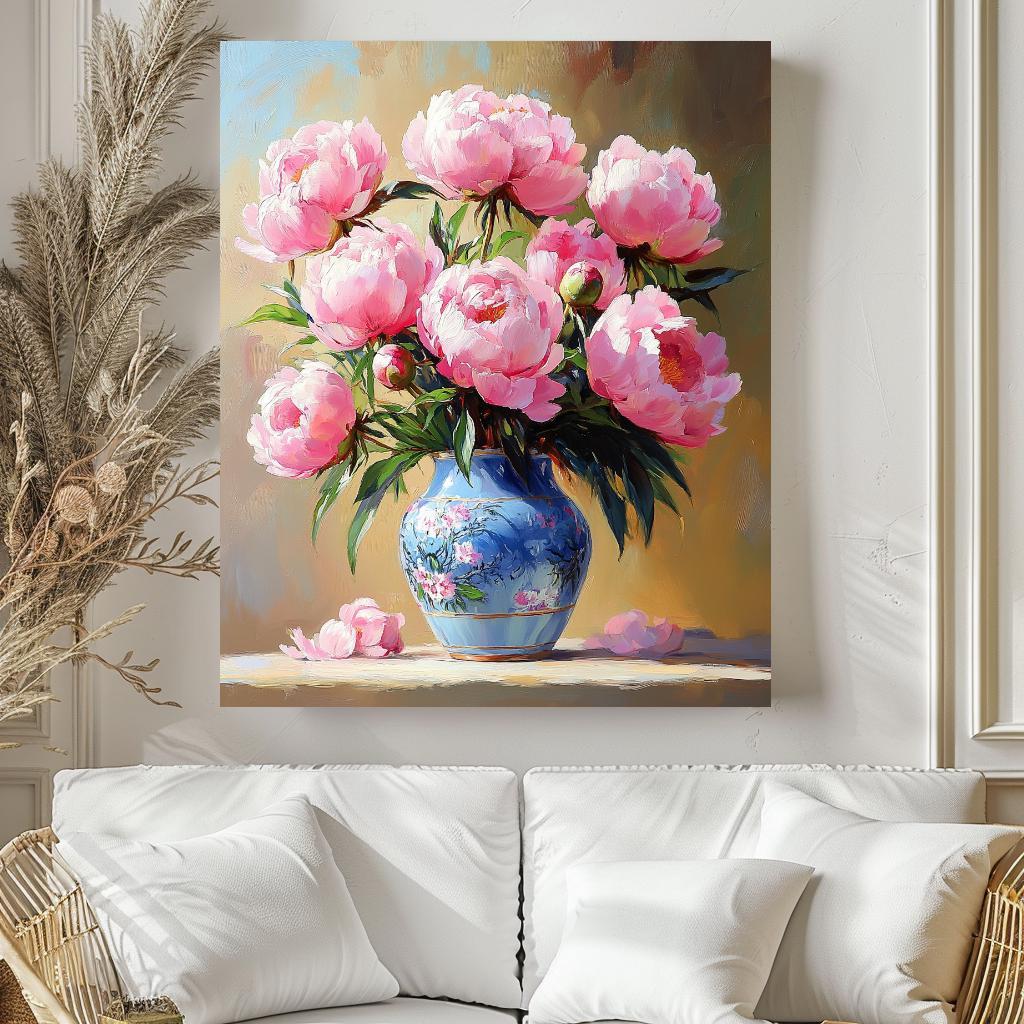Classic Pink Peonies Flower
