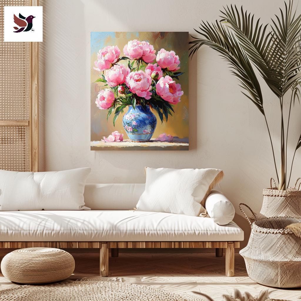 Classic Pink Peonies Flower