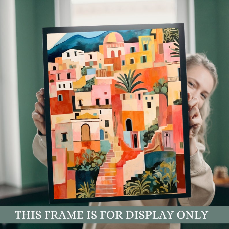 Vintage Mediterranean Landscape