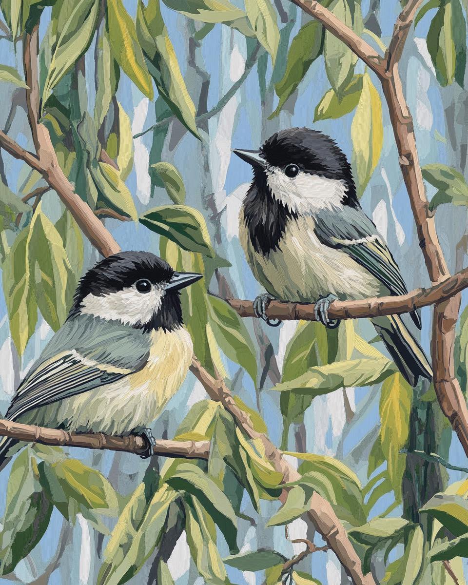 Chickadees Birds