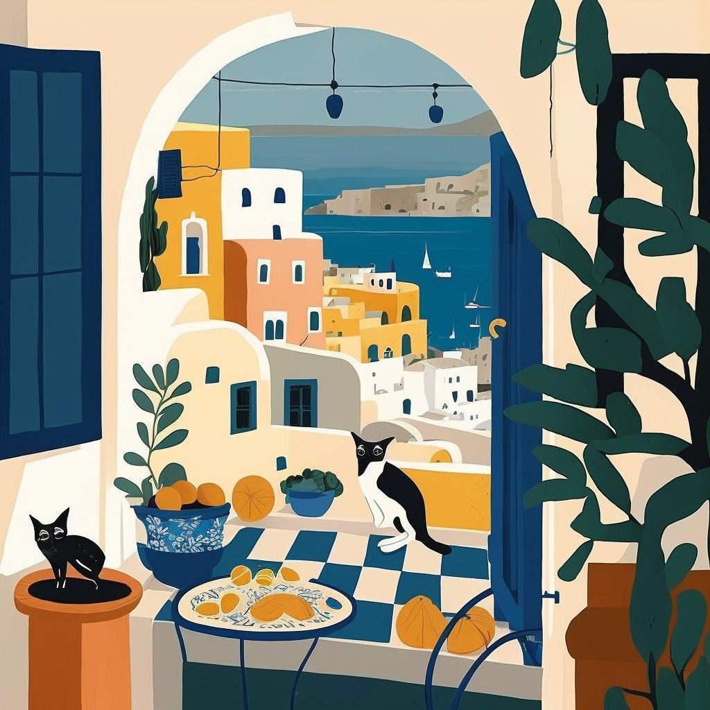 Santorini Landscape