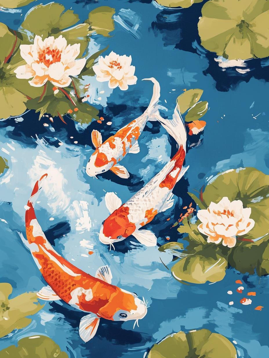 Koi Fish Easy Beginners