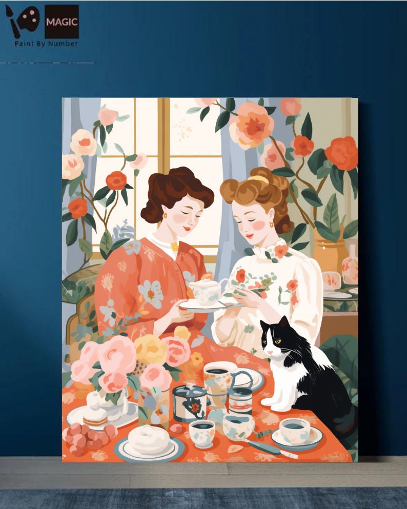 Tea Party In Vintage Era