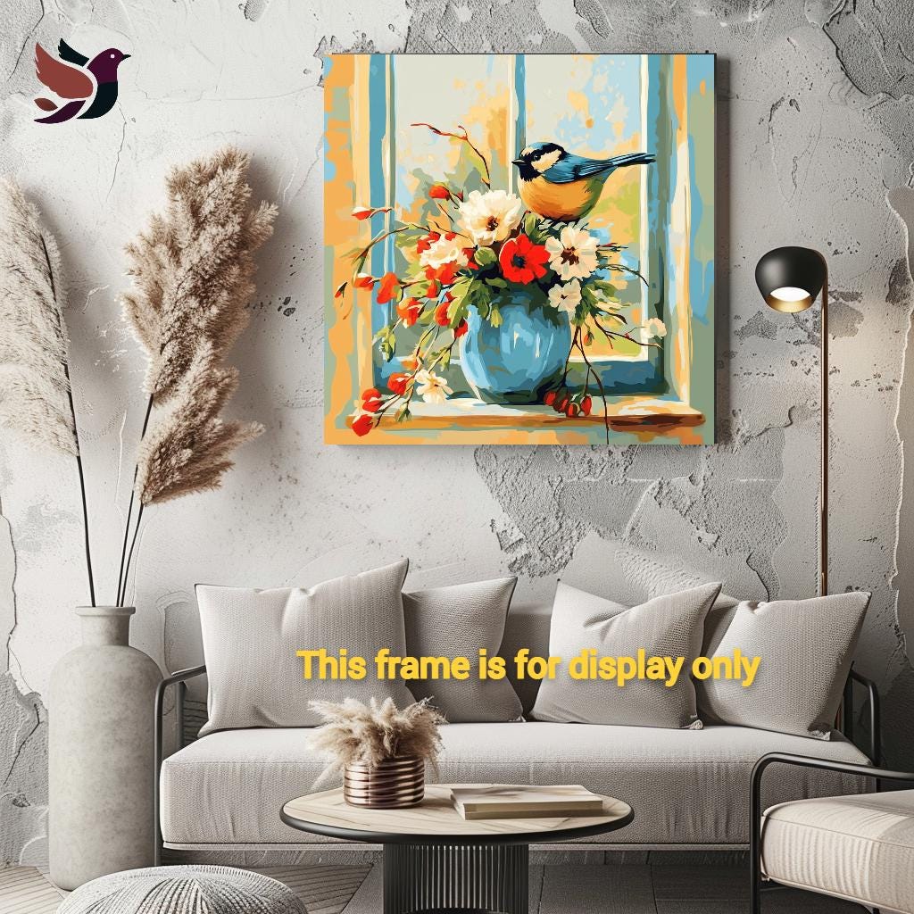 Bird Flower Vase