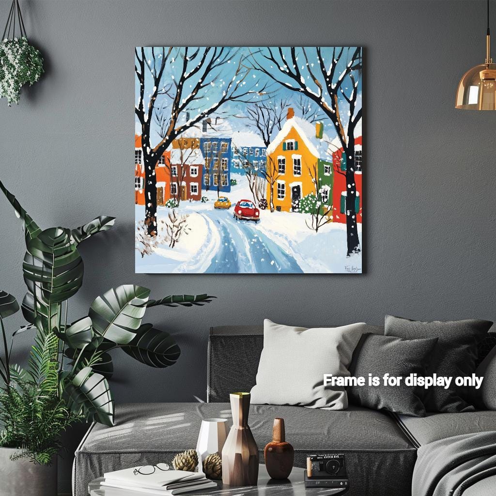 Winter Snow in Montreal