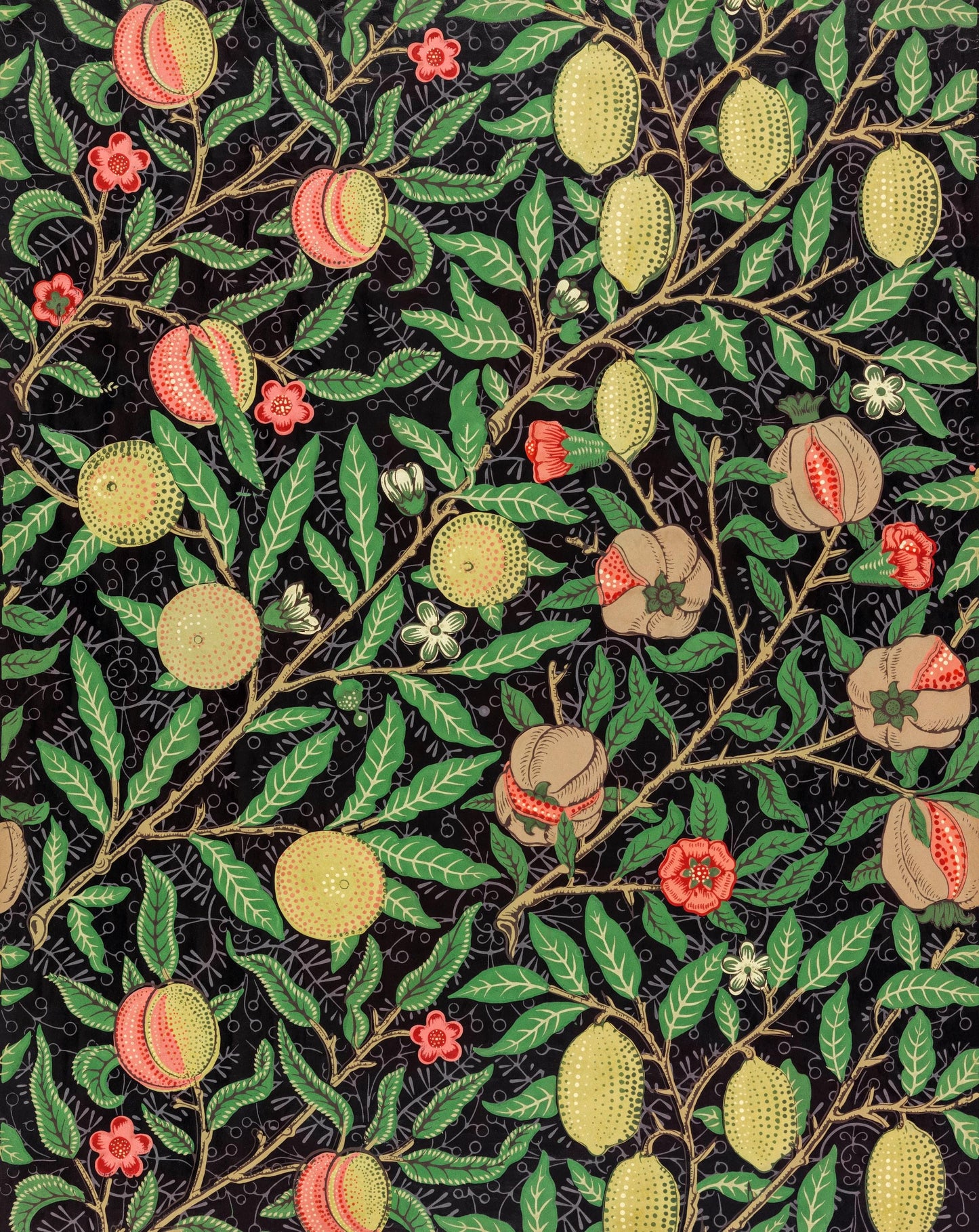 Fruit Pattern William Morris (1862), Vintage