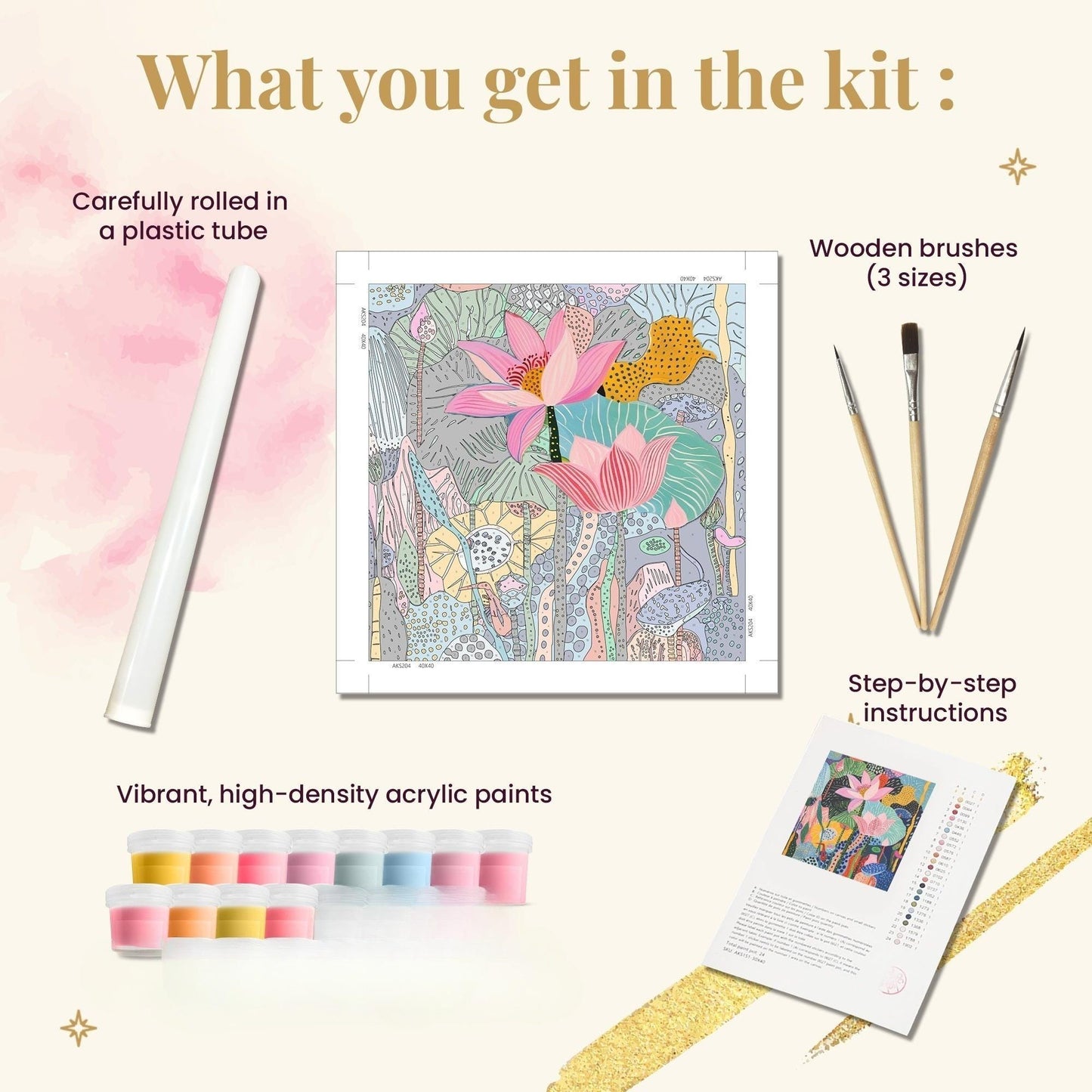 Mini Kids Paint By Numbers