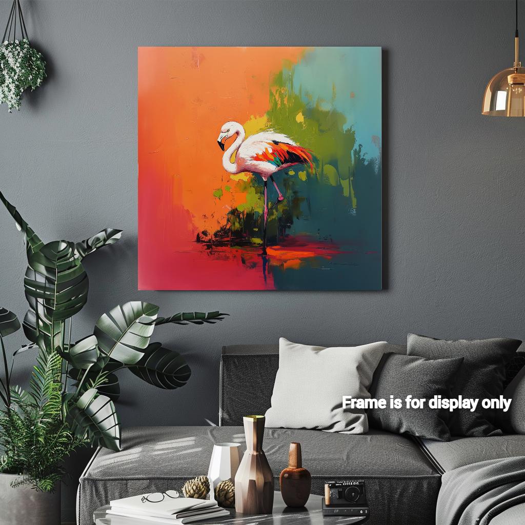 Flamingos birds