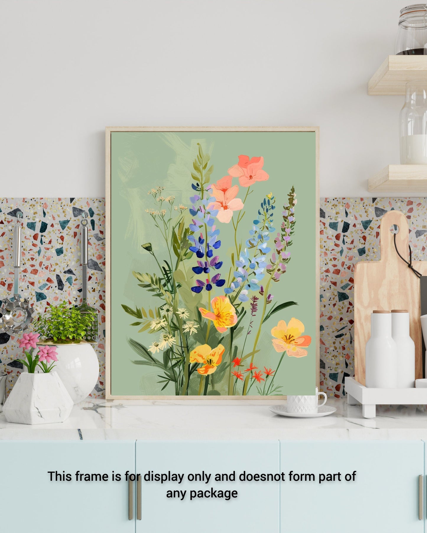 Prairie Fire and Lavender Flowers