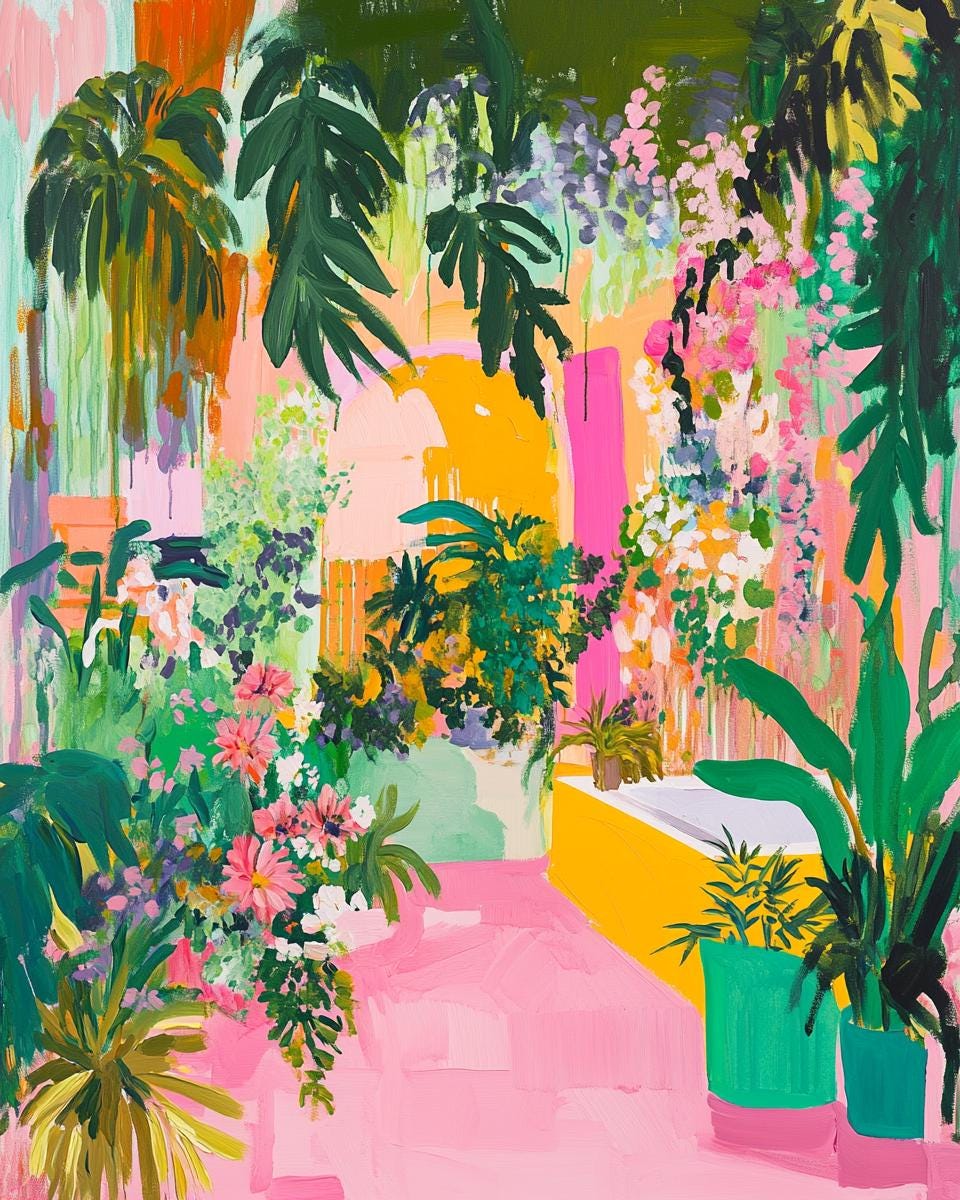Tropical indoors