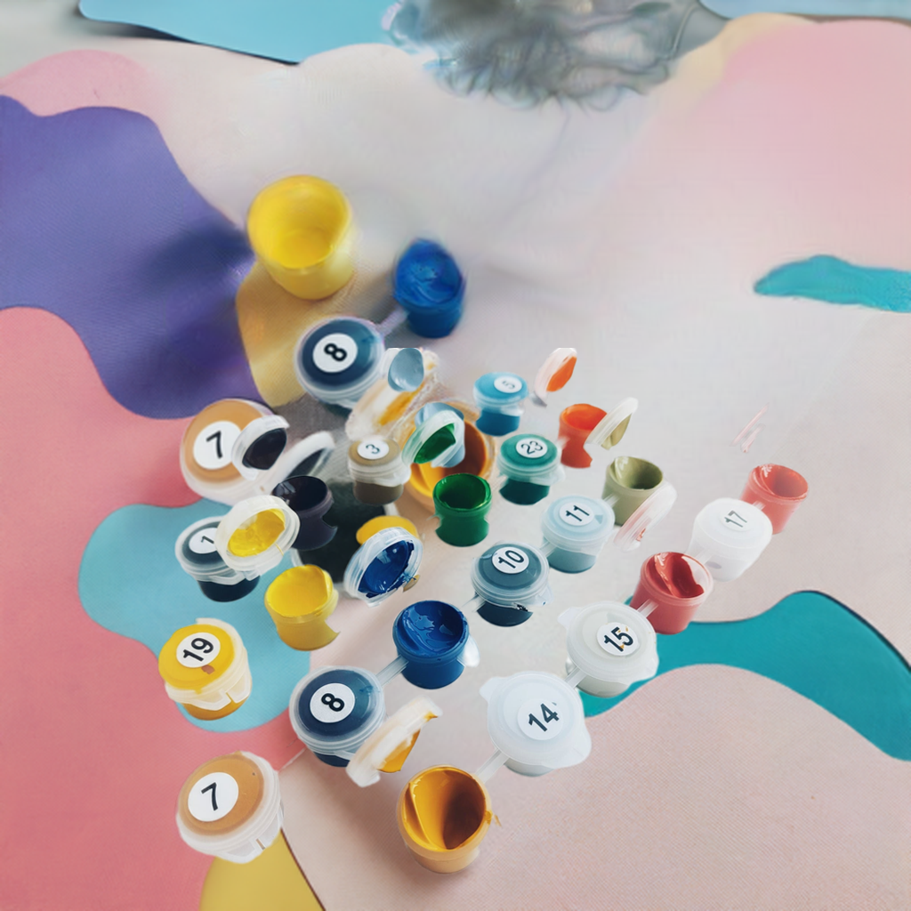 1 Extra Acrylic Paint set for your chosen Paint By Numbers Pack