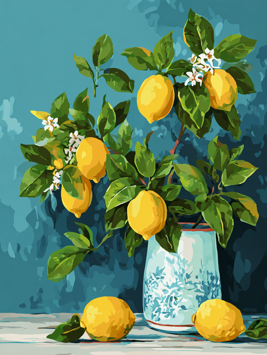 Lemon Still Life