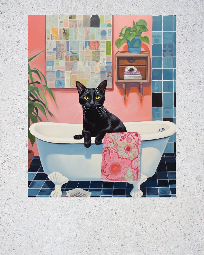 Bubble Trouble Kitty Cat