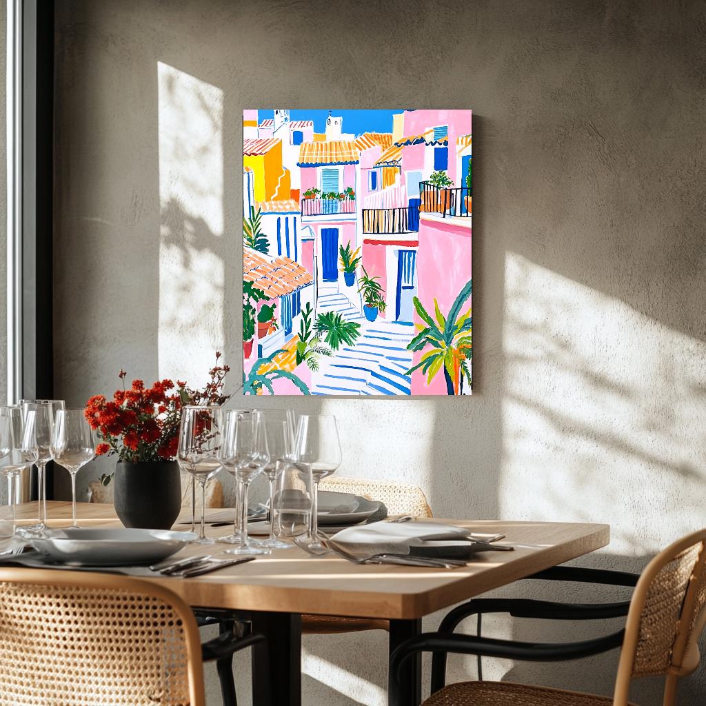 streets in La Ola, Benidorm Mediterranean Landscapes