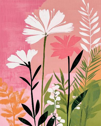 Abstract flowers