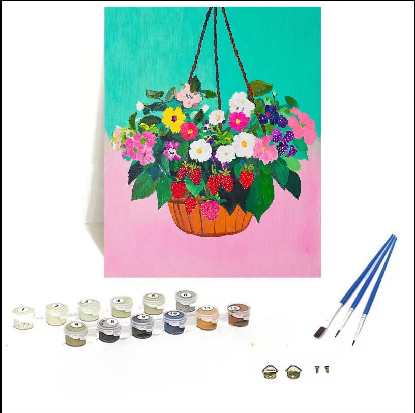 Mini Kids Paint By Numbers