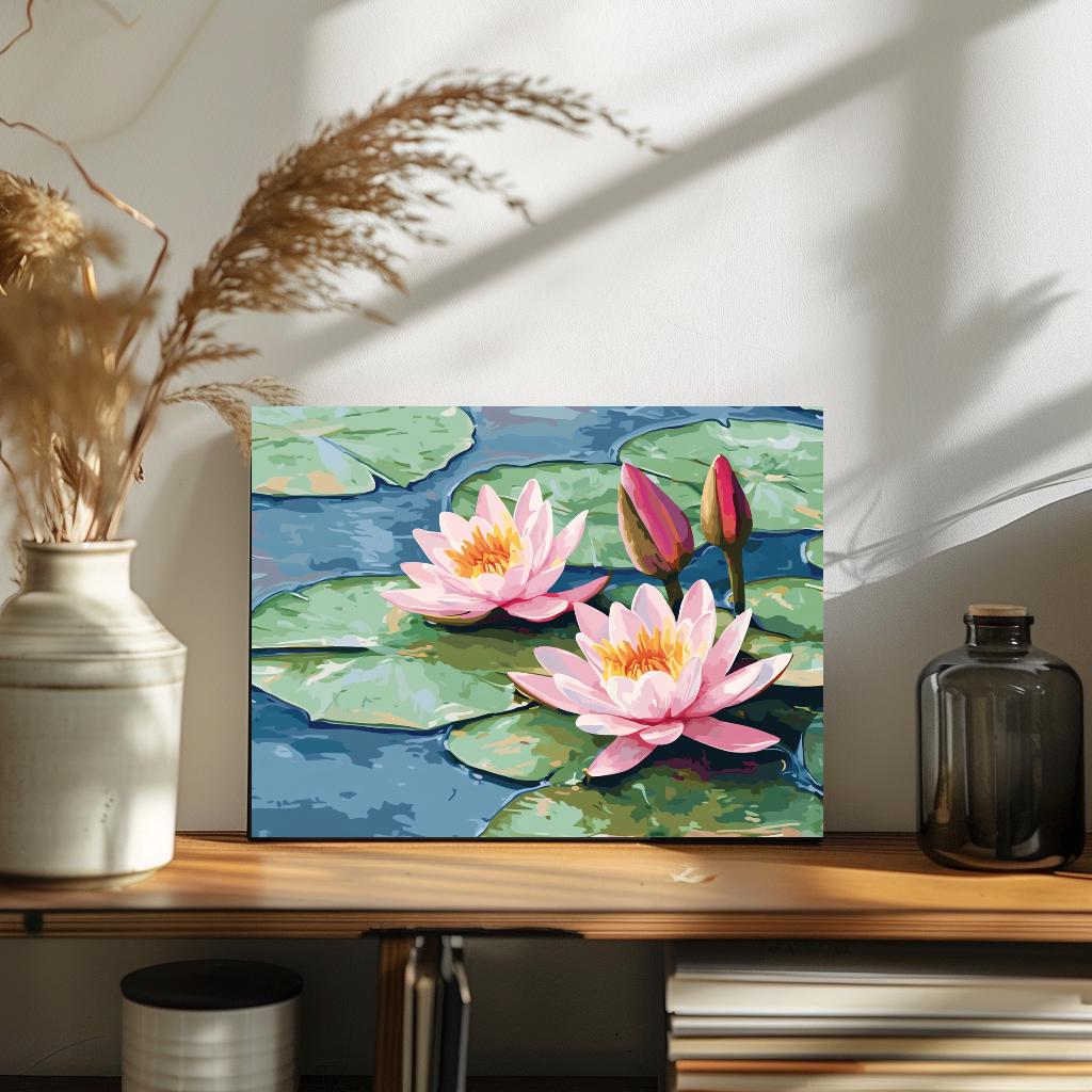 Water Lilies Zen Flowers