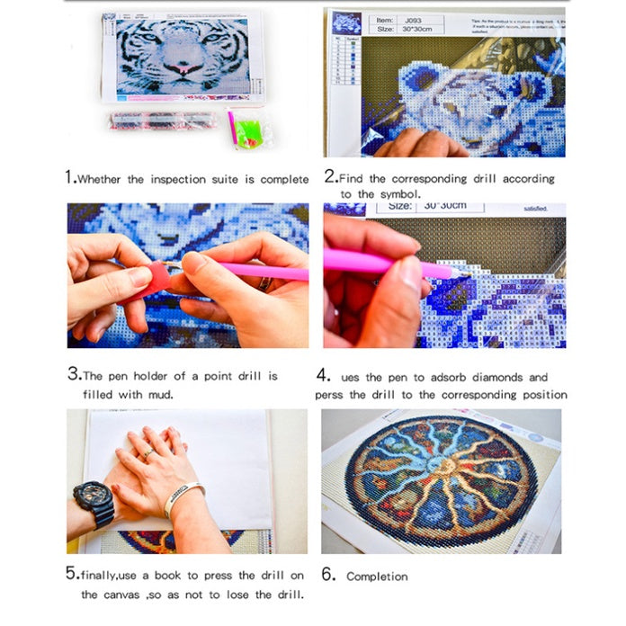 Diamond Painting Japanese Flowers