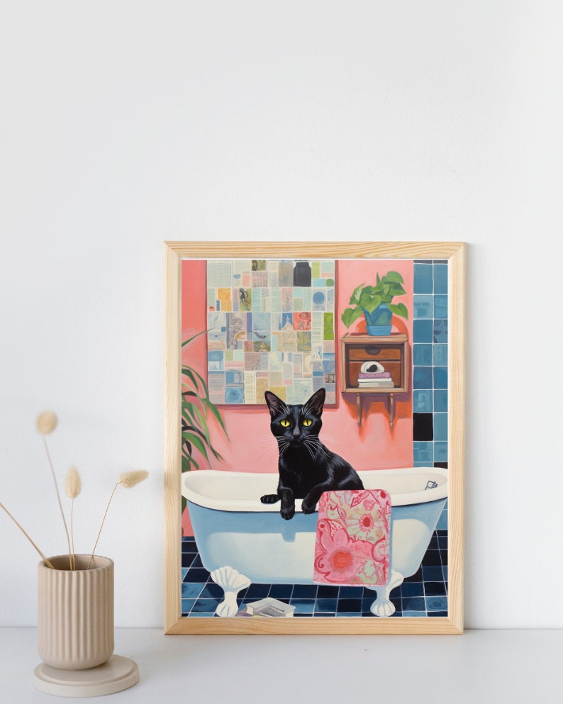 Bubble Trouble Kitty Cat