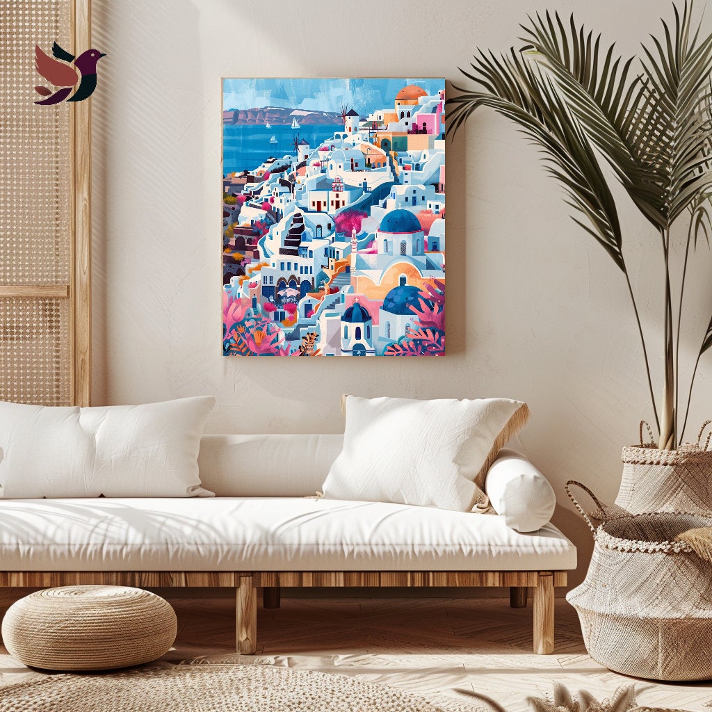 Santorini Greece,Mediterranean Landscape
