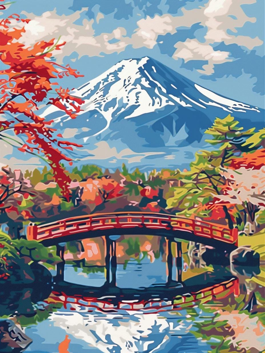Japanese Mountain