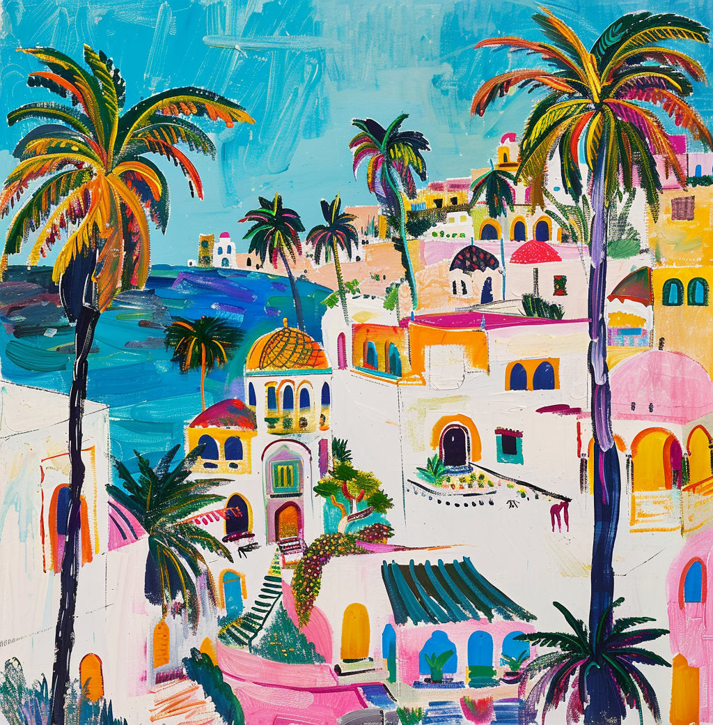 Serene Mediterranean Landscape