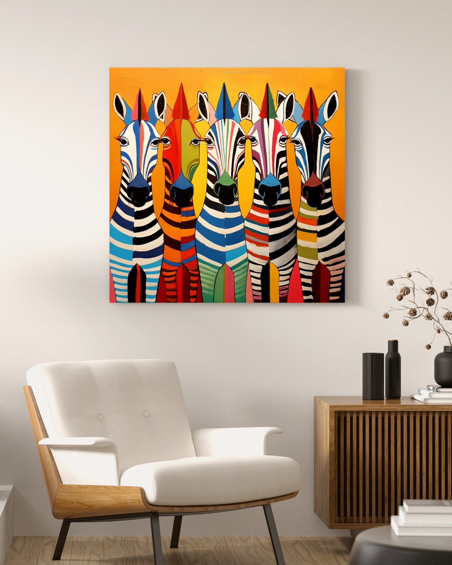 Zebra in Different Moods Animal