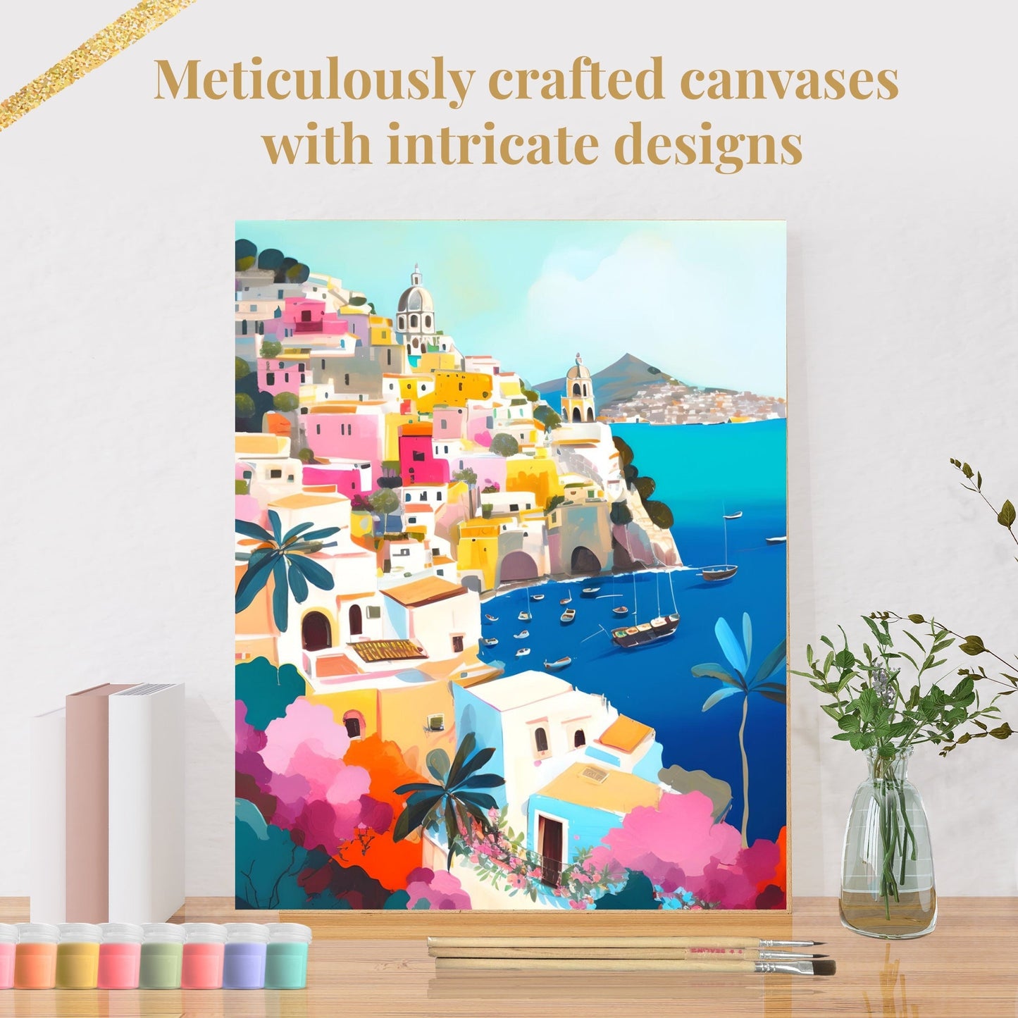 Amalfi Coast Landscape Italy