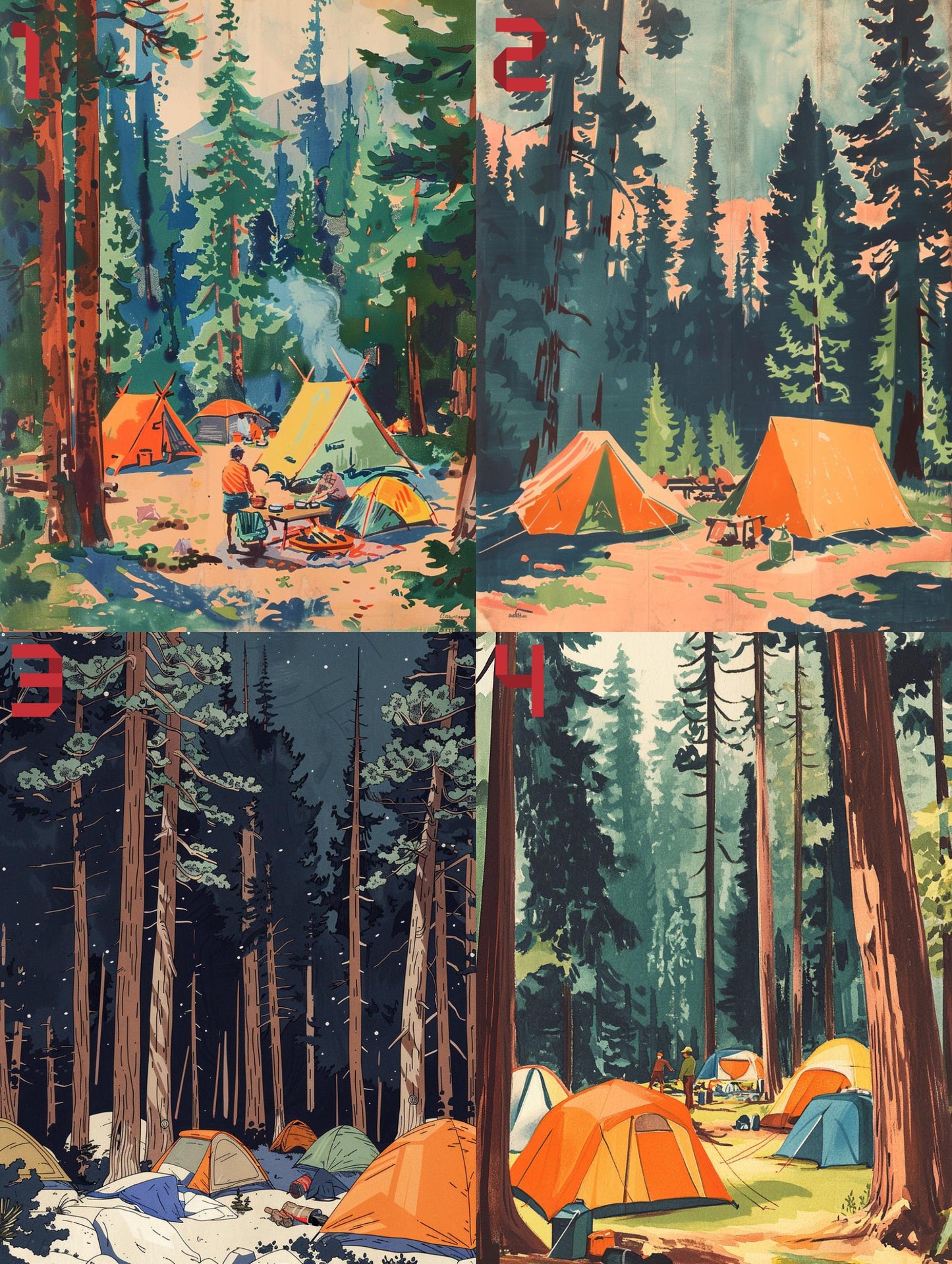 Camping Nature Landscape