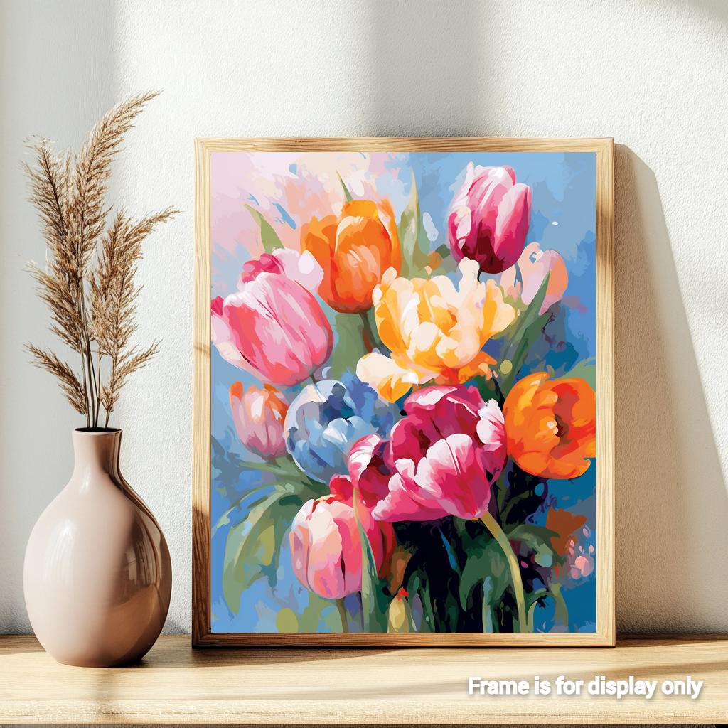 Charming Tulip Flowers