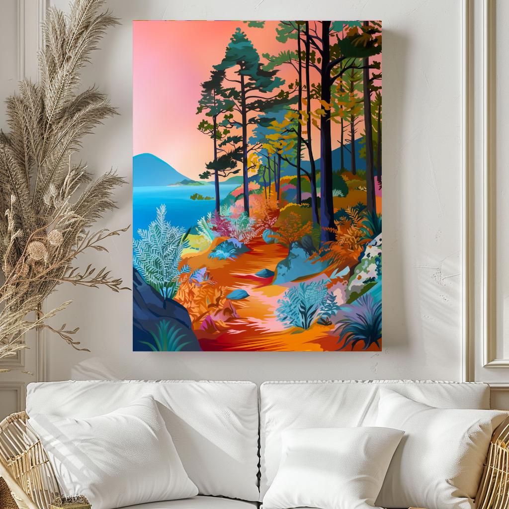Lakeside Scene