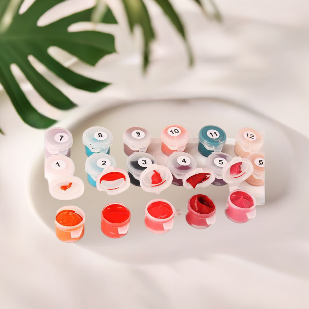 1 Extra Acrylic Paint set for your chosen Paint By Numbers Pack