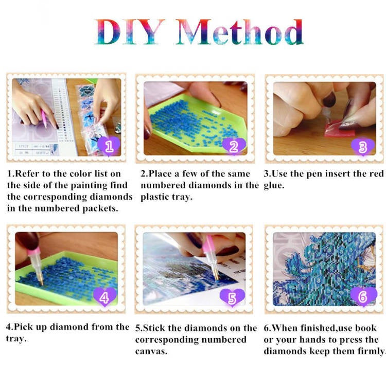 Diamond Painting Japanese Flowers