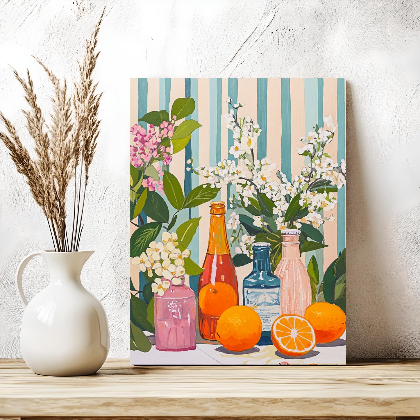 Berries, oranges lemons Still Life