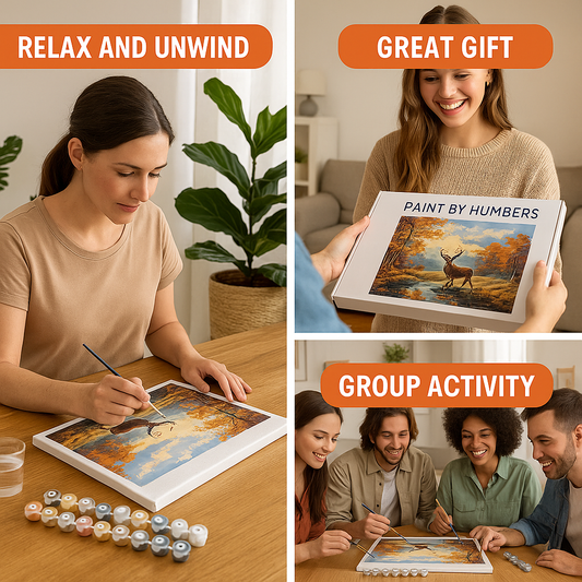 "How to Choose the Best Quality Paint by Numbers Kit for Beginners."