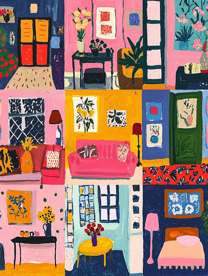 Artist Living Room