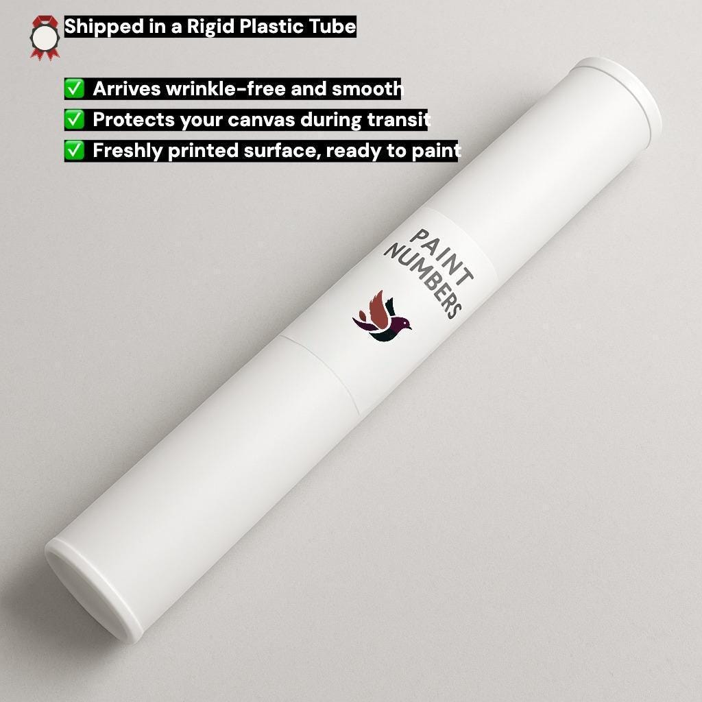 The image is a white tube with text and a logo, indicating that it is a product of the Paint Numbers brand.