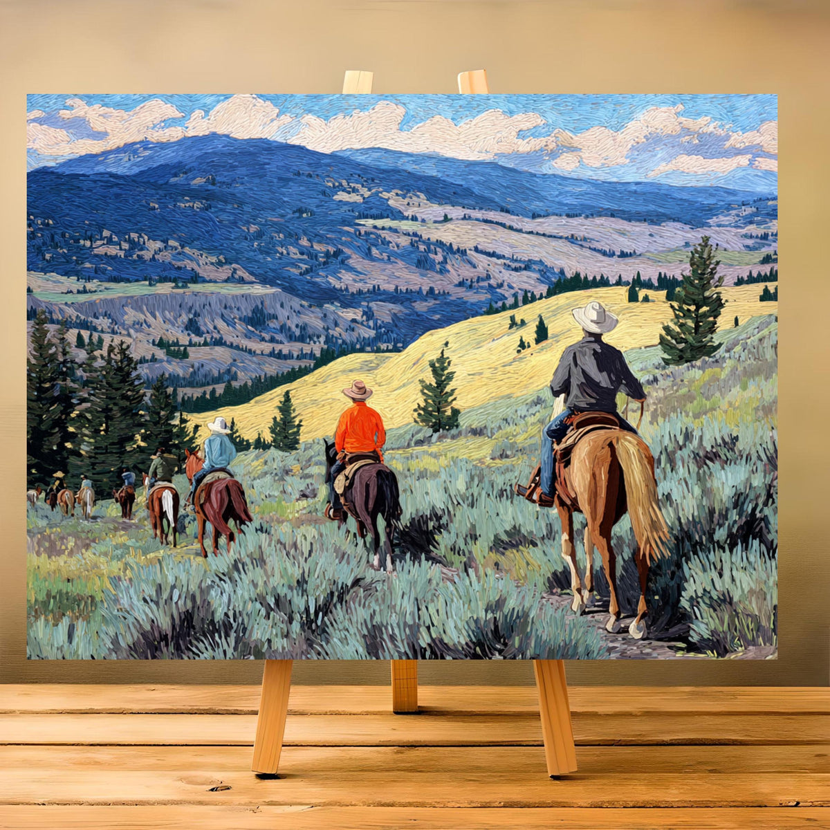 Vintage Horseback Riders
