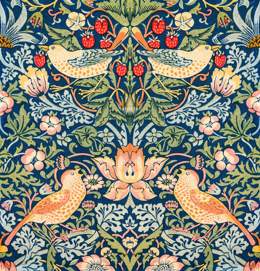 William Morris Paint by Numbers Premium Kit Strawberry Thief, William Morris
