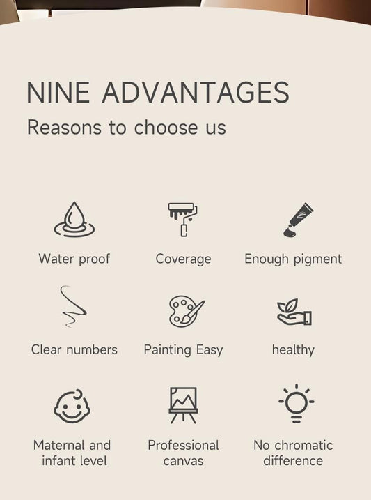 Nine advantages to choose us