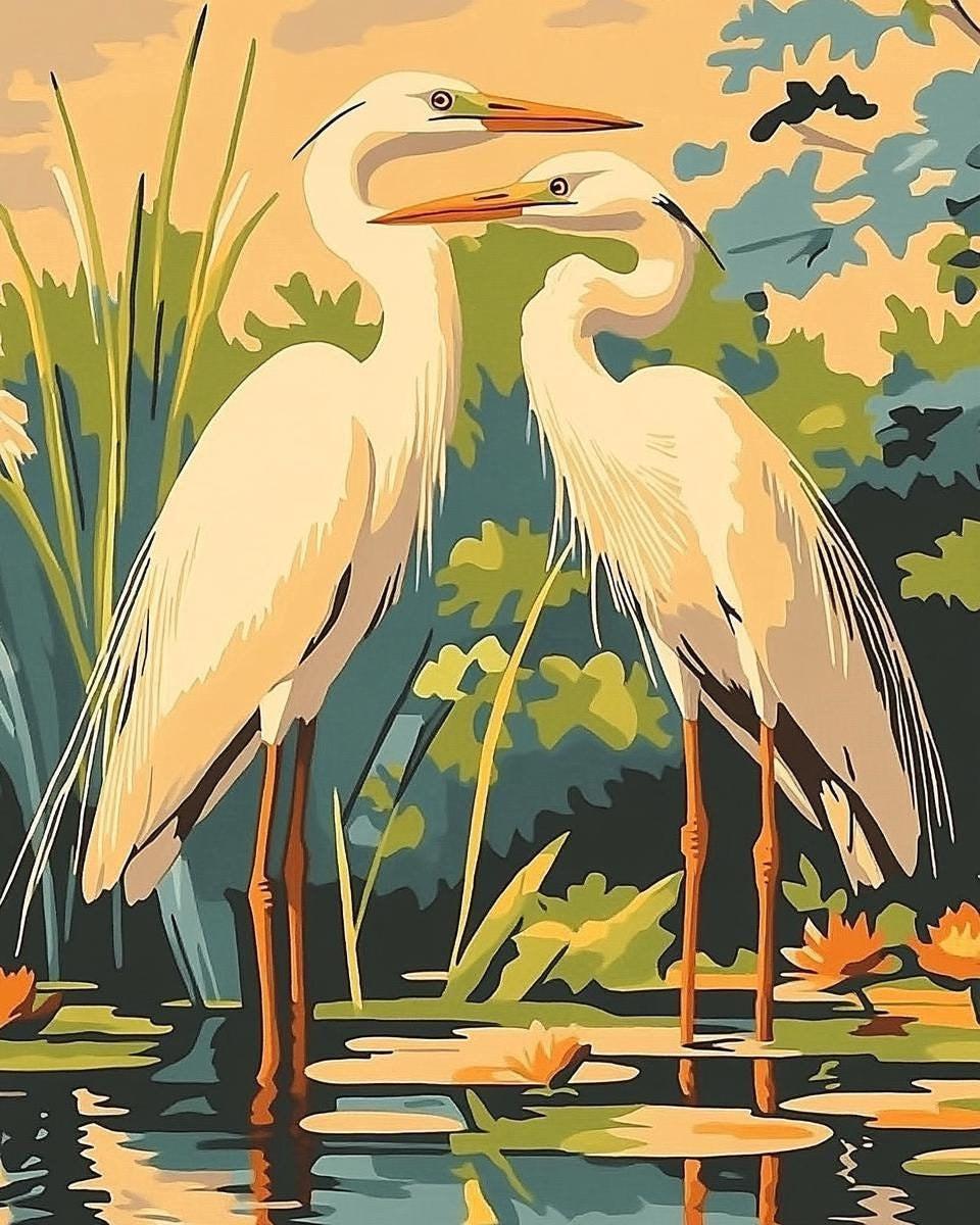 Two Herons