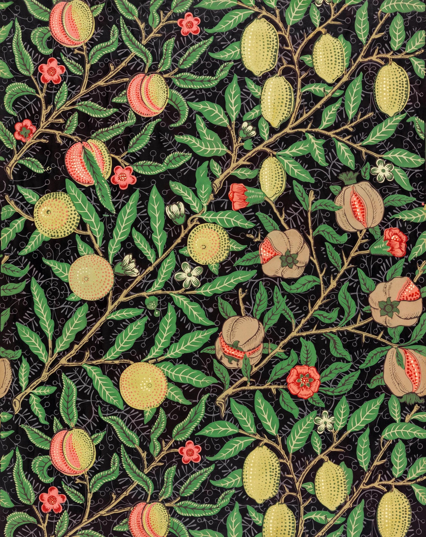 Fruit Pattern William Morris (1862), Vintage