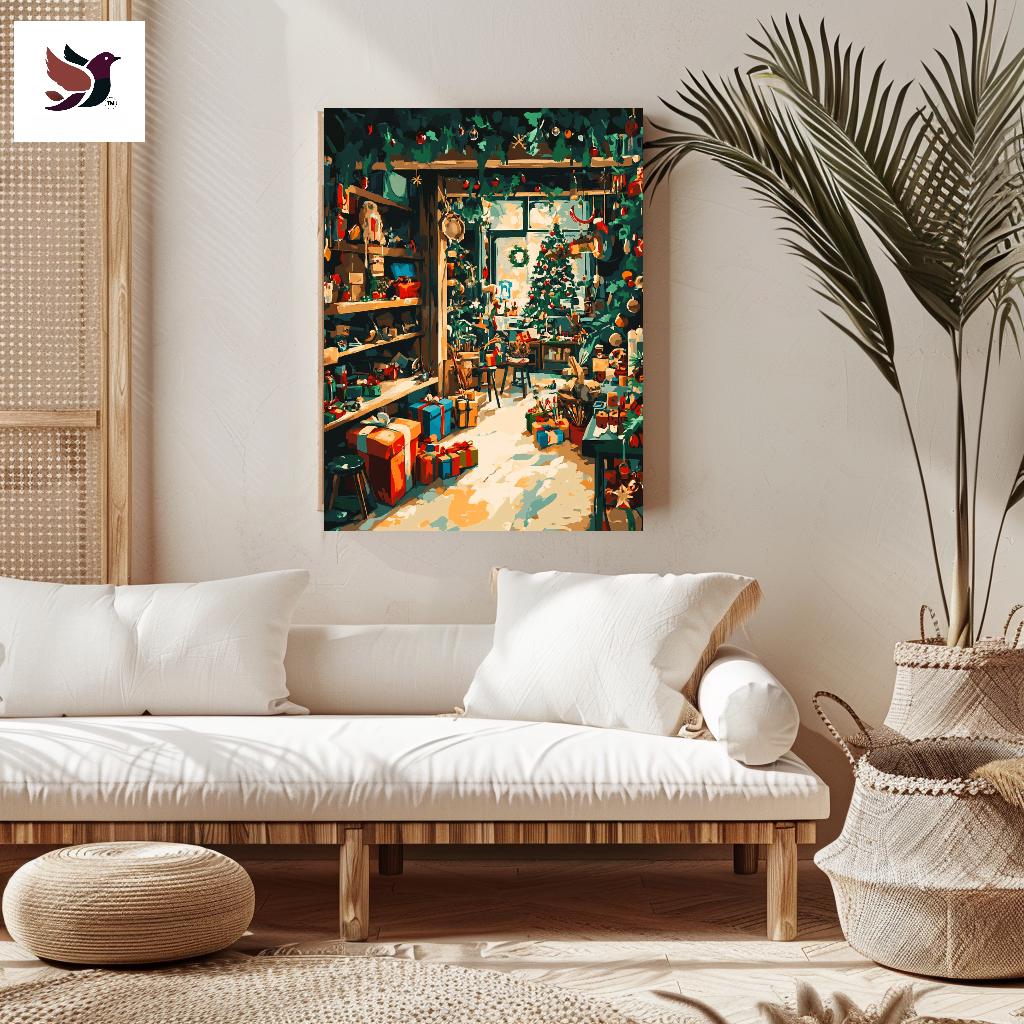 Santa's Workshop Christmas