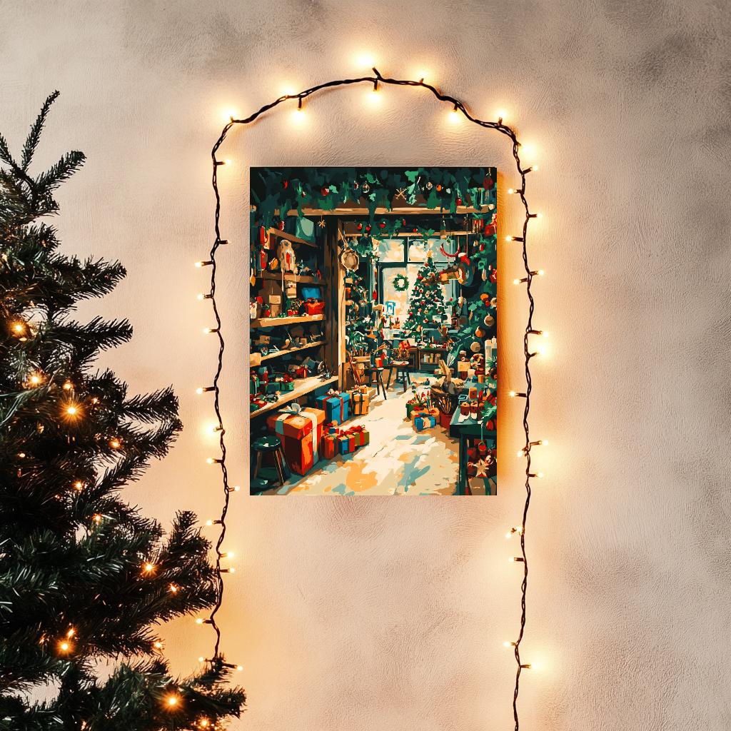 Santa's Workshop Christmas