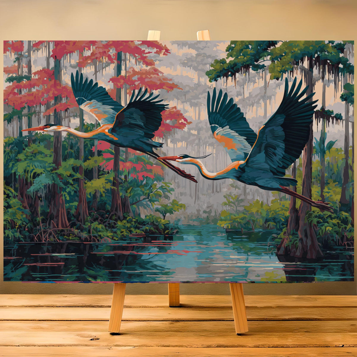 Vintage Heron