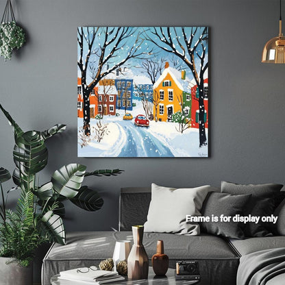 Winter Snow in Montreal