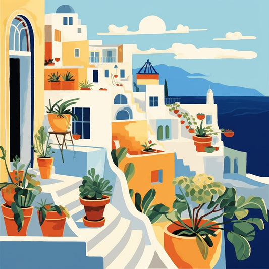 Santorini Landscape