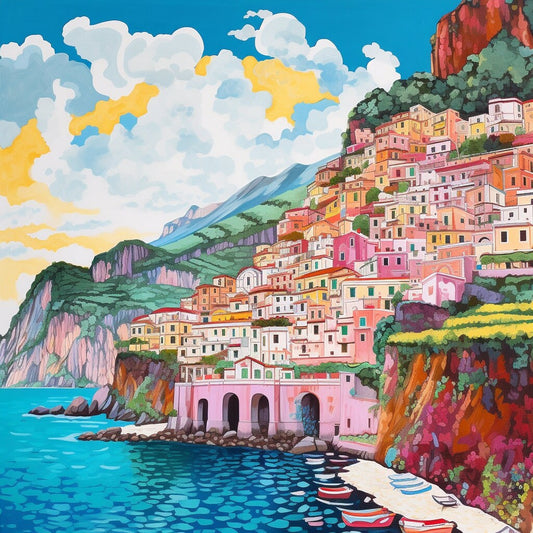 Amalfi Coast Italy Landscape